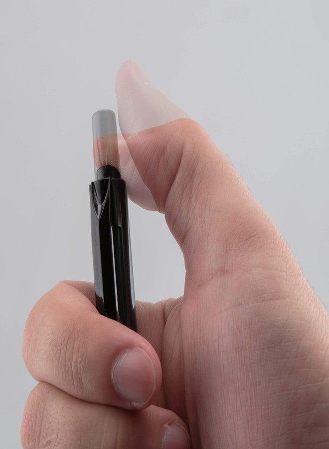 بنتل قلم تحديد دائم قابل للسحب وإعادة التعبئة من Pentel Handy-line S، رأس مدبب، جسم أسود، حبر أسود، علبة من 12 قلم (NXS15-A) - Image 3